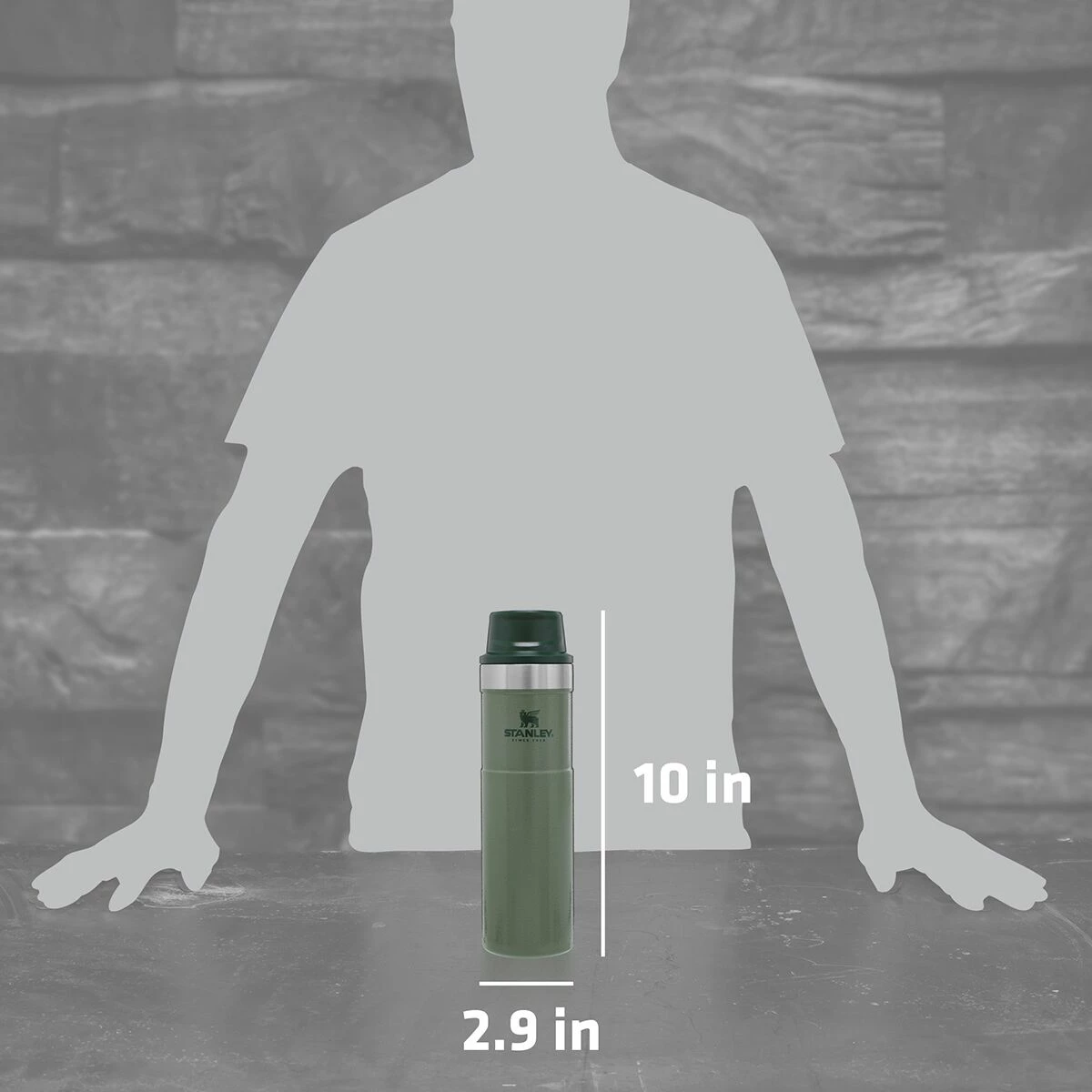 Stanley Classic Trigger Action Travel Mug 20oz 9 Stanley Classic Trigger Action Travel Mug 20oz - Image 7