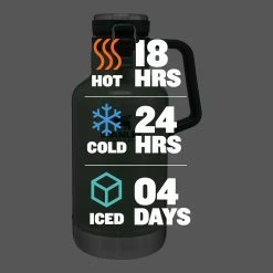 Stanley Classic Easy Pour 64oz Growler -Camp Life Gear Store HAMGN D3