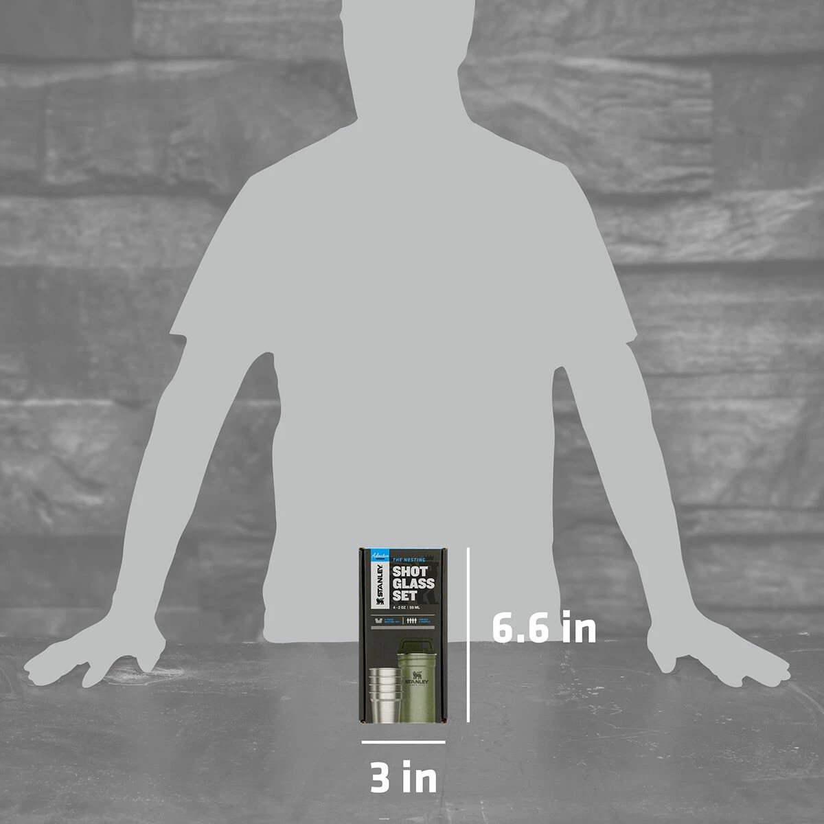 Stanley Adventure Nesting Shot Glass Set 4 Stanley Adventure Nesting Shot Glass Set - Image 2