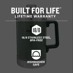 Stanley Classic Stay Hot French Press 48oz -Camp Life Gear Store HAMGN D6