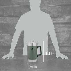 Stanley Classic Stay Hot French Press 48oz -Camp Life Gear Store HAMGN D8