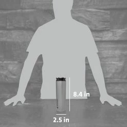 Stanley Stay Hot 14oz Titanium Travel Mug -Camp Life Gear Store SAN D7 1